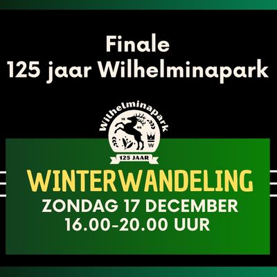 Finale 125jaar Wilhelminapark